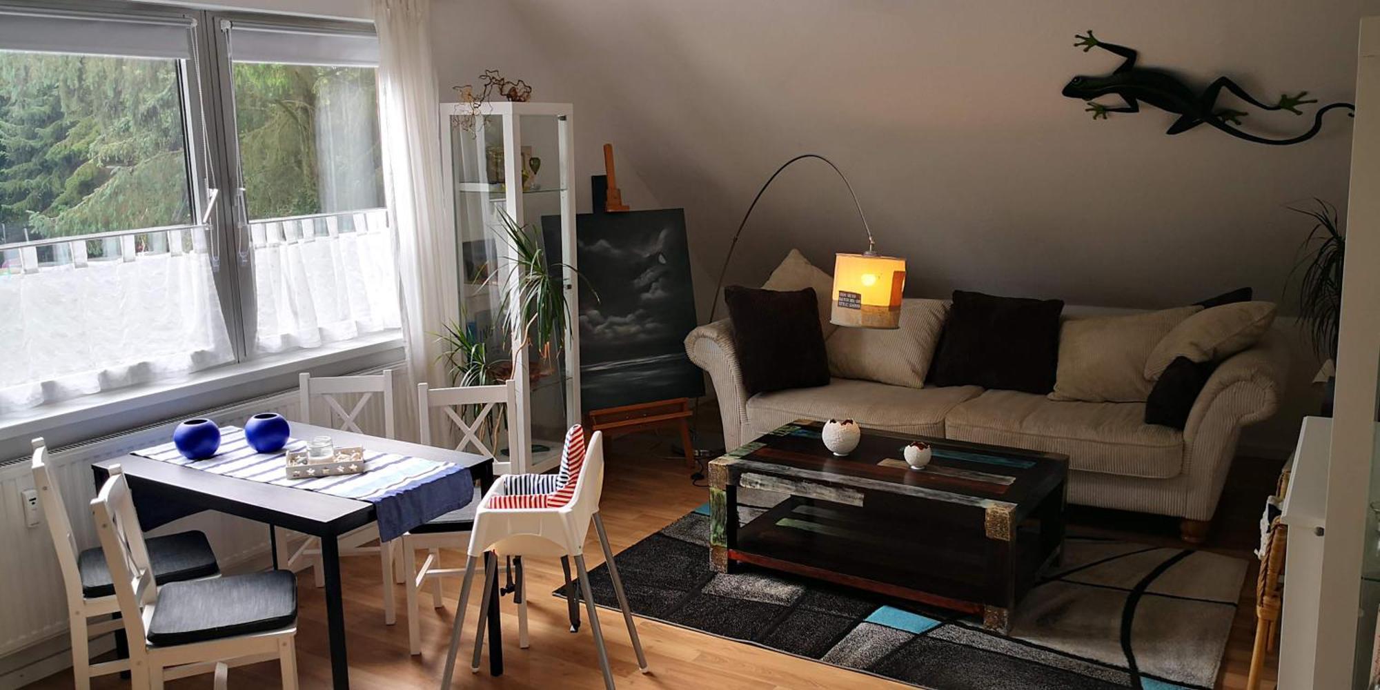 Charmante Ferienwohnung 3 Zimmer Kueche Bad zentrale Lage Hagen im Bremischen Exterior foto